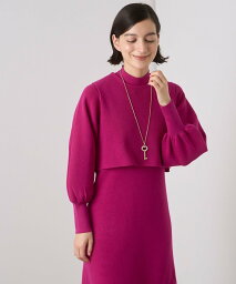 アナイ 服 レディース 【SALE／40%OFF】ANAYI メリノウールアンサンブルニット ワンピース アナイ ワンピース・ドレス ワンピース ピンク ホワイト ベージュ グリーン グレー【送料無料】