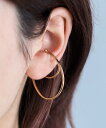【SALE/60%OFF】SETUP7 SETUP7/ダブルループラインイヤカフ イヤーカフ TTS3041 INF セットアップセブン アクセサリー・腕時計 イヤリング・イヤーカフ シルバー ゴールド(4)