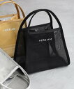 HEREIAM 【HEREIAM】メッシュミニBAG ベイフロー バッグ トートバッグ シルバー ホワイト ブラック ゴールド(4)