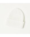 ABAHOUSE LASTWORD <BASIQUENTI>【丸洗いOK】ユニセックス ワッフル編み ニットキャップ アバハウス 帽子 ハット グリーン ブラッ...