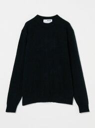 スリードッツ 【SALE／30%OFF】three dots Men's cashmere l/s crew neck スリードッツ トップス ニット ブラック ブルー【送料無料】