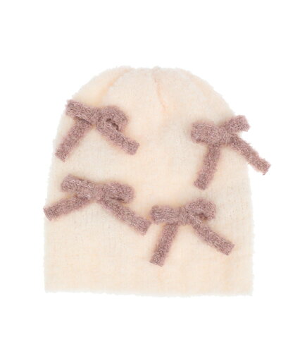 【SALE/60%OFF】Candy Stripper FLUFFY RIBBON BEANIE キャンディストリッパー 帽子 ニット帽・ビーニー ホワイト ブラック ピンク【送料無料】 【SALE/60%OFF】Candy Stripper FLUFFY RIBBON BEANIE キャンディストリッパー 帽子 ニット帽・ビーニー ホワイト ブラック ピンク【送料無料】