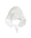 【SALE/30%OFF】moimoln ロミーボンネット帽子 モイモルン マタニティウェア・ベビー用品 ベビー帽子 ホワイト