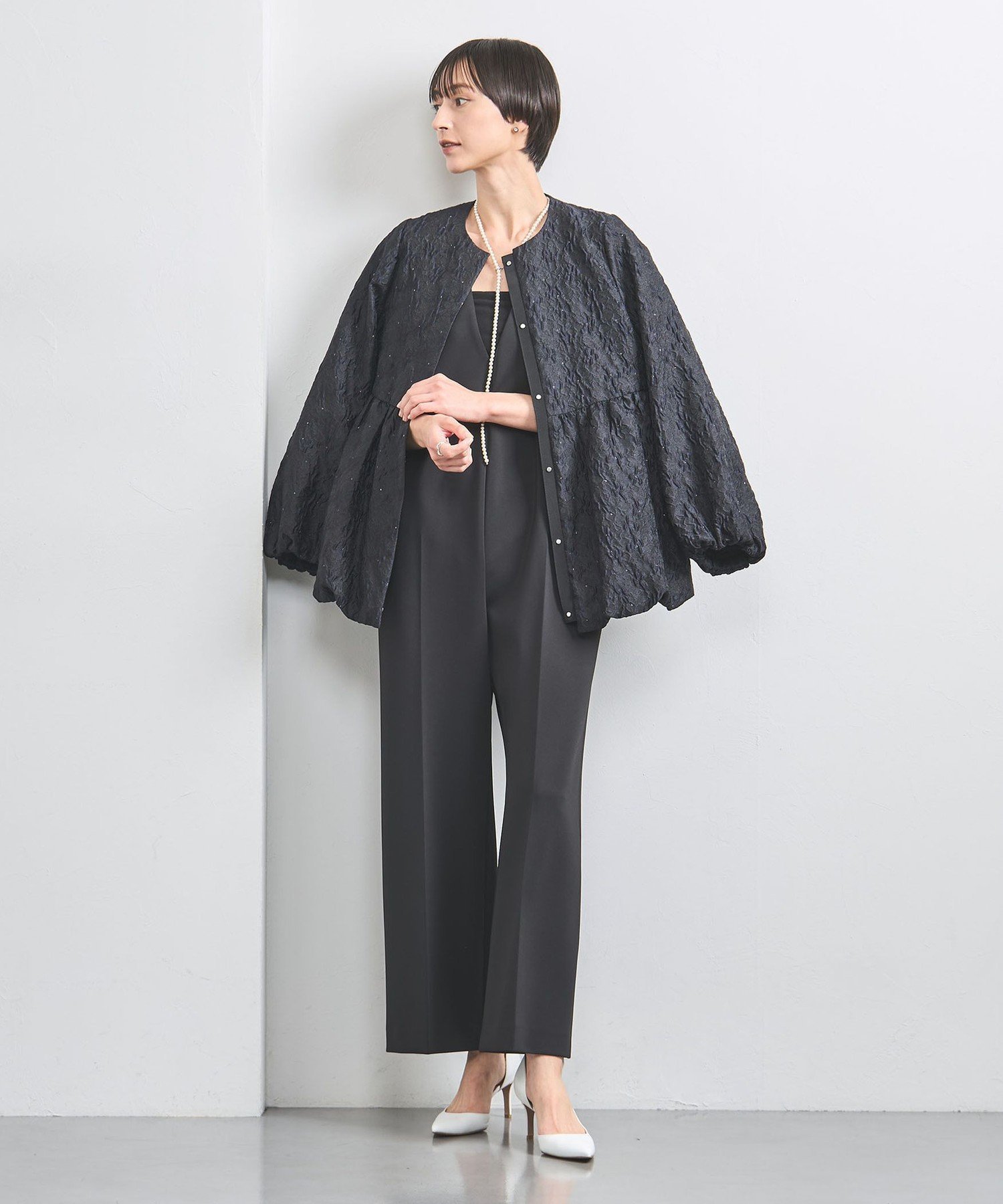 楽天市場】ペプラム（カラーネイビー）（コート・ジャケット