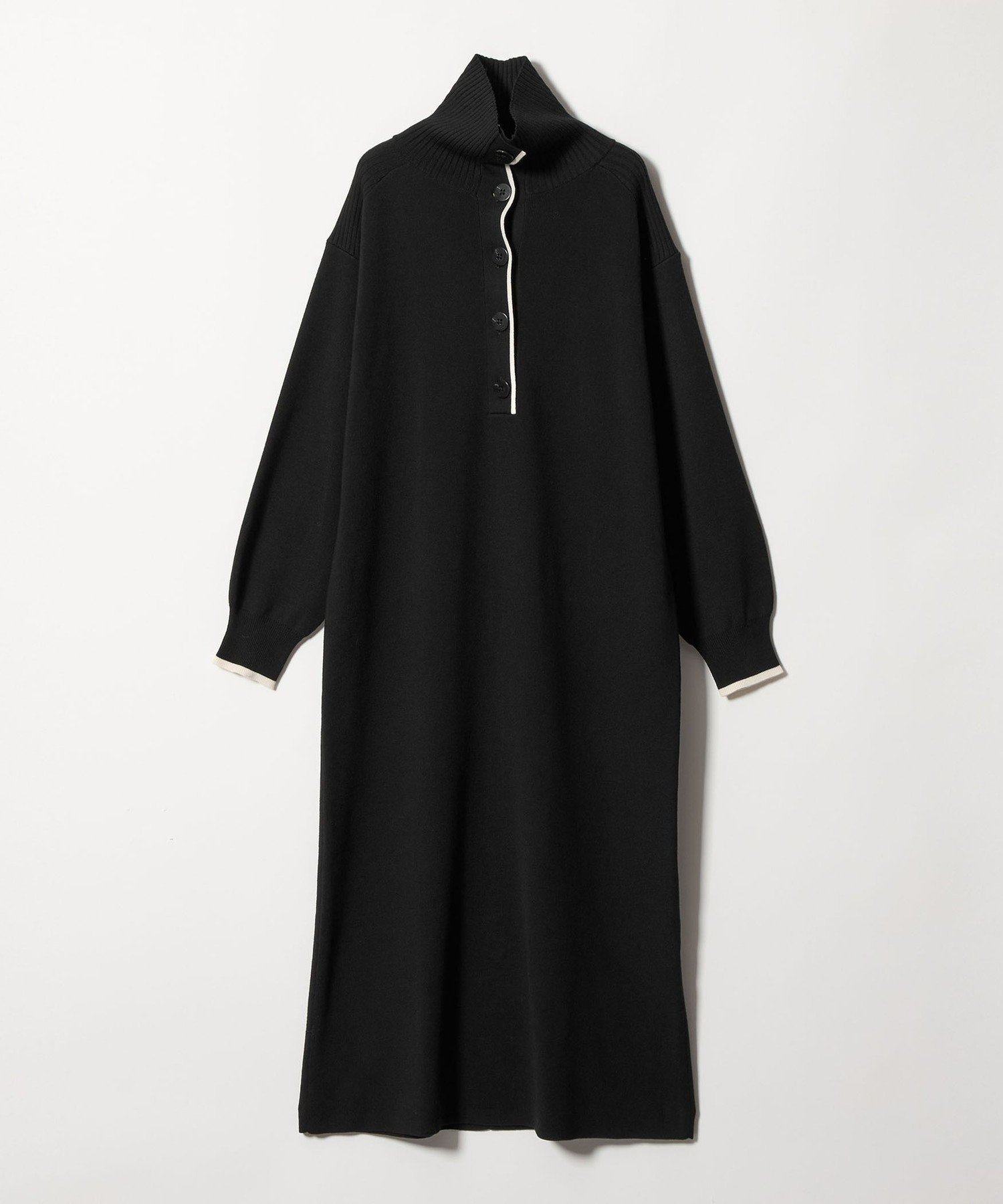 【SALE／30%OFF】EMMEL REFINES ＜EMMEL REFINES＞EM ハイショクライン タートルニット ワンピース ユナイテッドアローズ アウトレット ワンピース・ドレス ワンピース グレー ブラック【送料無料】