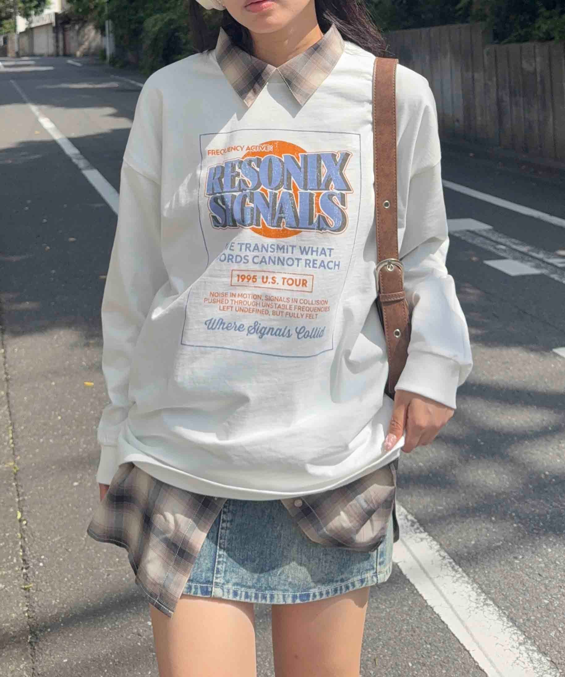 【SALE／30%OFF】AS KNOW AS plus ☆シンプルアソートロンT(ロゴ・フォトプリント)【UNISEX ITEM】 アズノゥアズプラス トップス カットソー・Tシャツ ホワイト ブラック【送料無料】