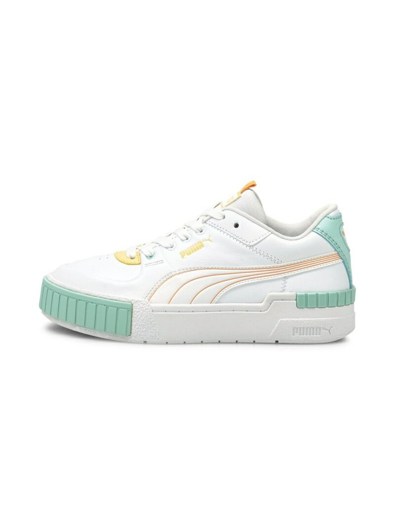 PUMA PUMA CALI SPORT PASTEL MIX WNS アトモスピンク シューズ スニーカー/スリッポン ホワイト【送料無料】