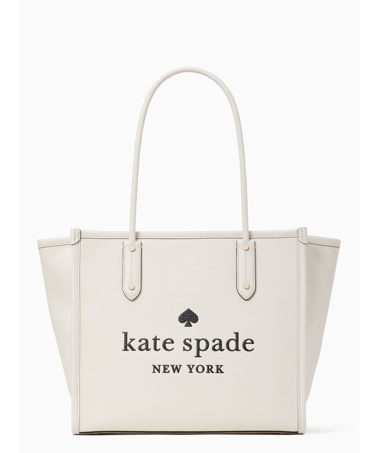 ケイト・スペード ニューヨーク 革トートバッグ レディース 【SALE／75%OFF】kate spade new york エラ ペブル レザー トート ケイトスペードニューヨーク バッグ トートバッグ ホワイト【送料無料】