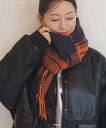 【SALE/37%OFF】LAKOLE アソートチェックマフラー ラコレ ファッション雑貨 マフラー・ストール・ネックウォーマー パープル グレー ホワイト オ...