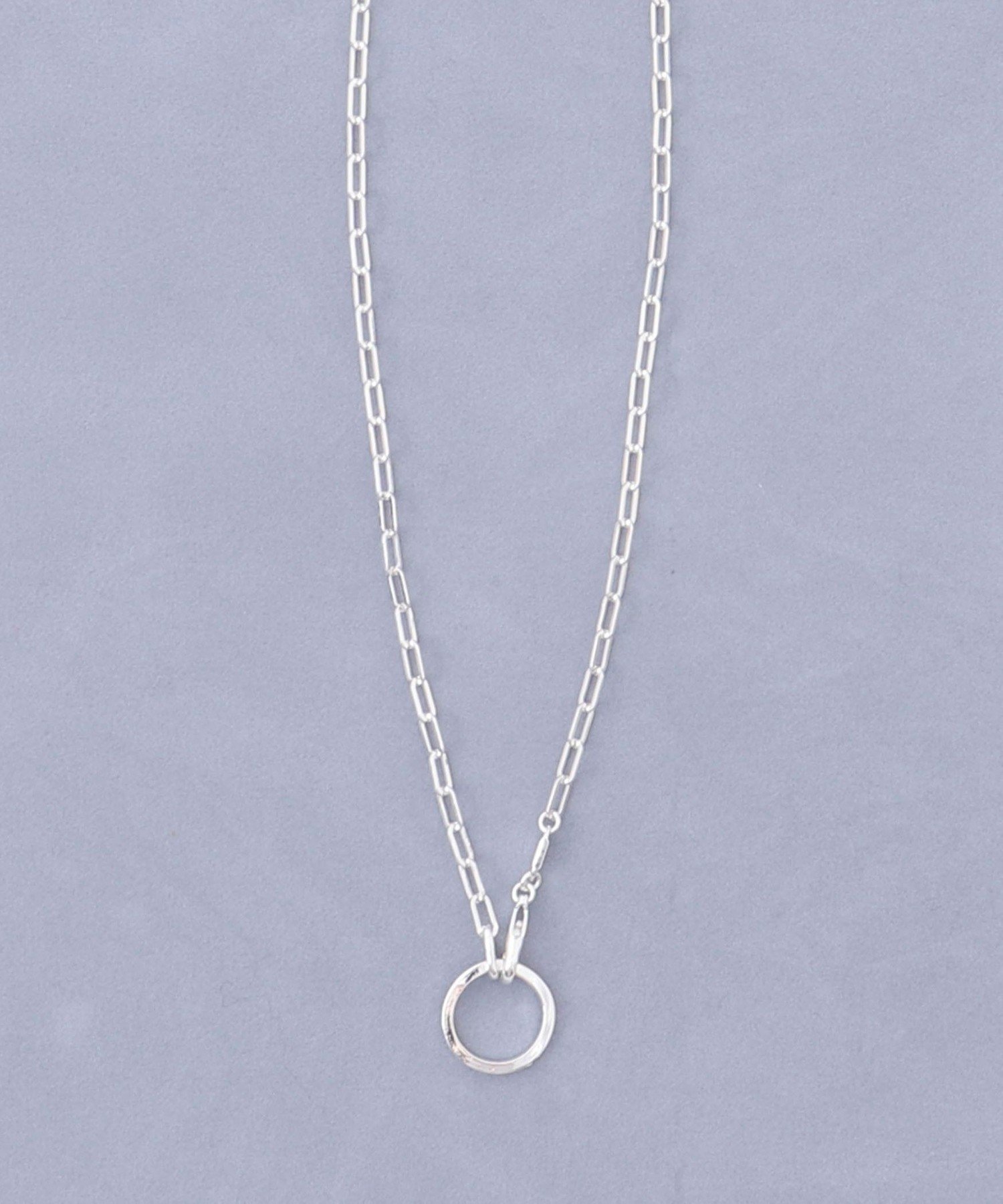 grace grace 【grace grace/グラスグラス】グラス&ネックレスチェーン ノーリーズ アクセサリー・腕時計 その他のアクセサリー・腕時計 シルバー【送料無料】