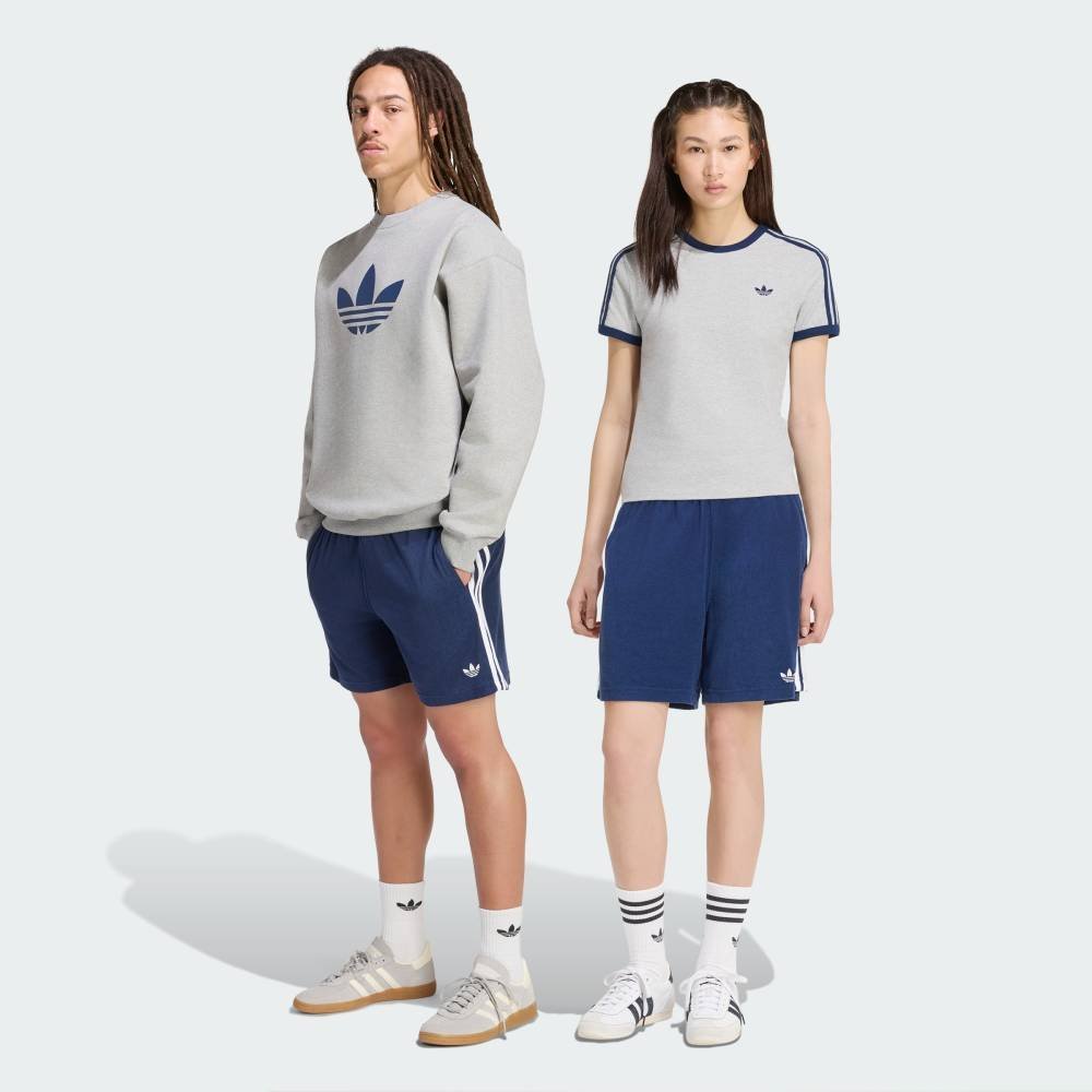 adidas 【公式】アディダス adidas 返品可 テリーショーツ アディダス パンツ その他のパンツ ブルー【送料無料】