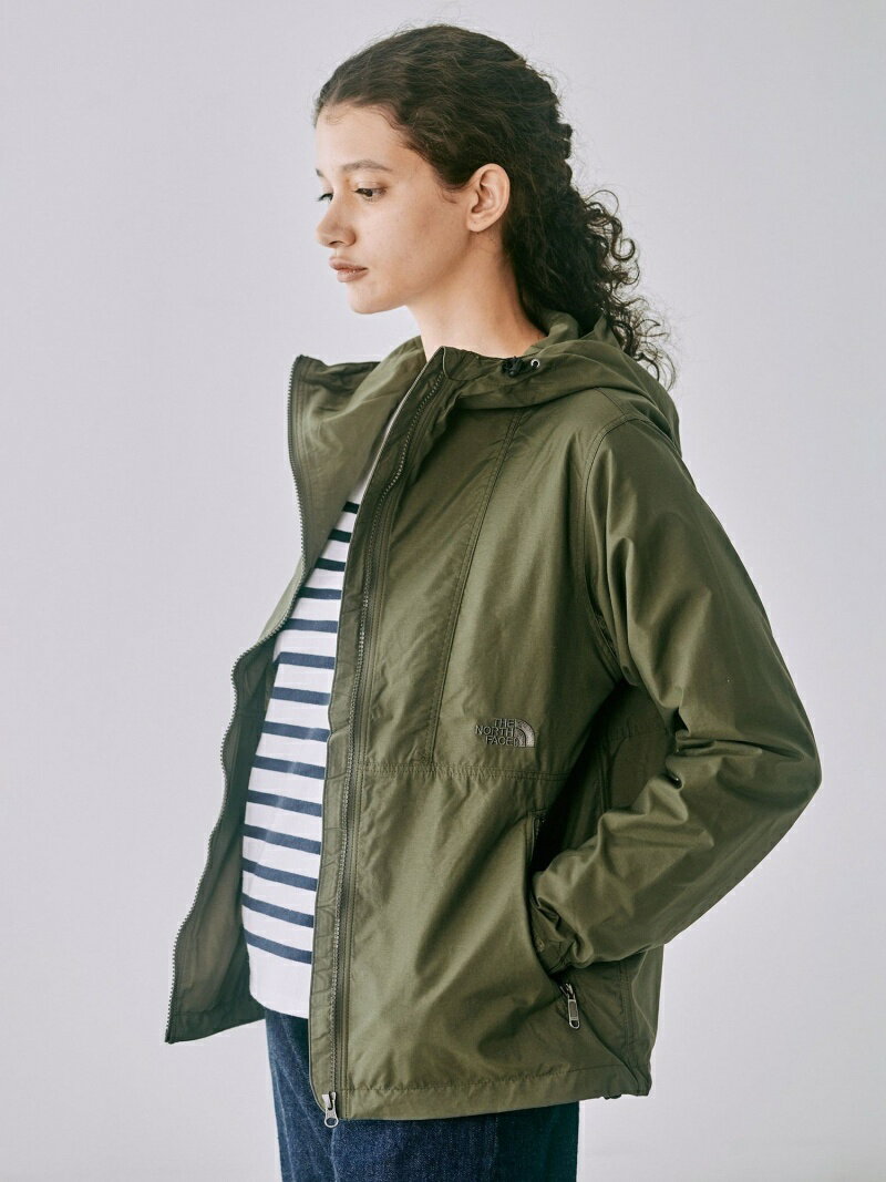 Bshop THE NORTH FACE ｜ COMPACT JACKET WOMEN ビショップ ジャケット・アウター ナイロンジャケット カーキ ブラック ネイビー【送料無料】のサムネイル