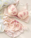 fran de lingerie Charming Rose チャーミングローズ ブラ&ショーツセット B65-G75カップ フランデランジェリー インナー・ル...