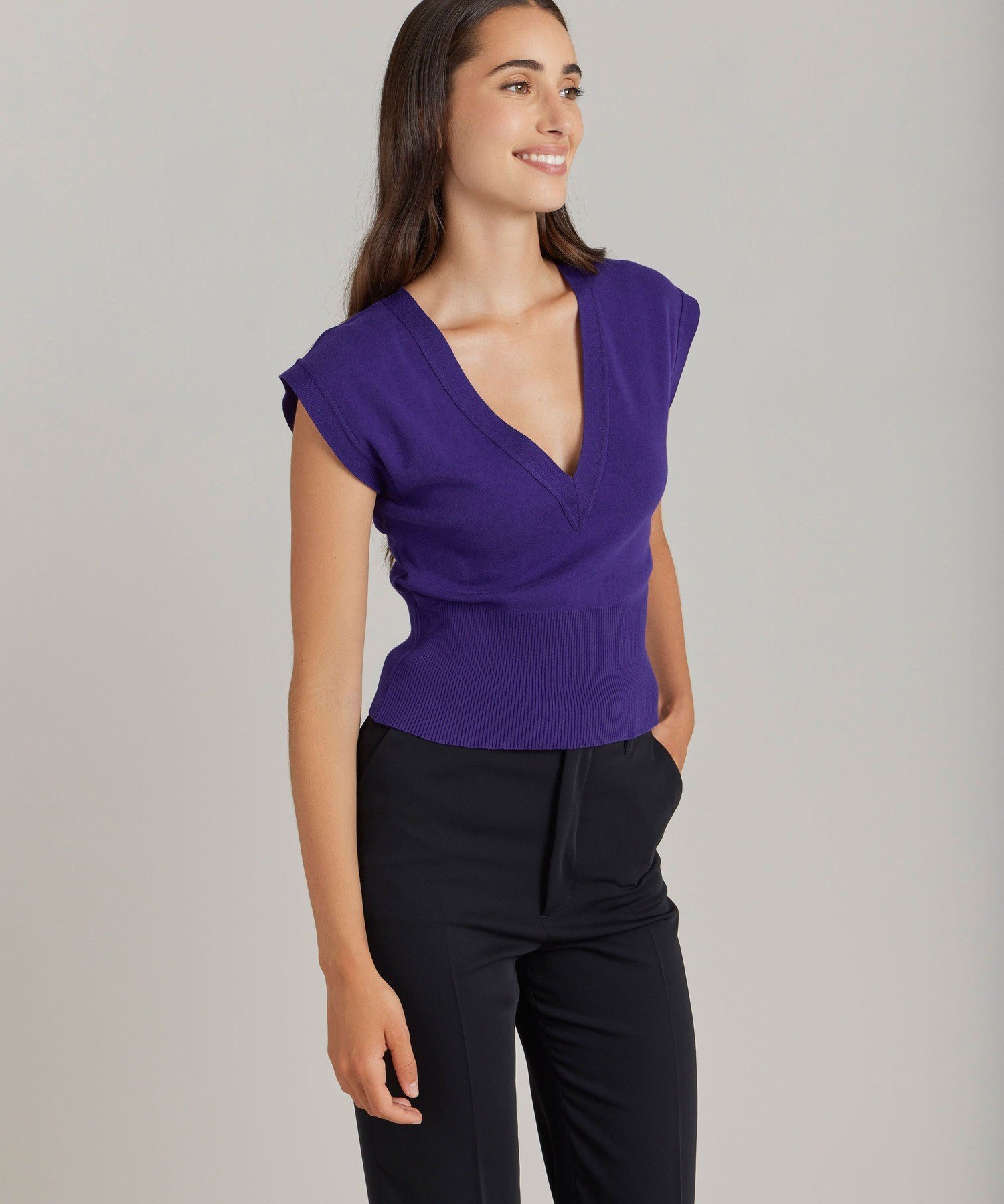 J155 TS OSTA Tシャツ アニエスベー トップス ニット パープル