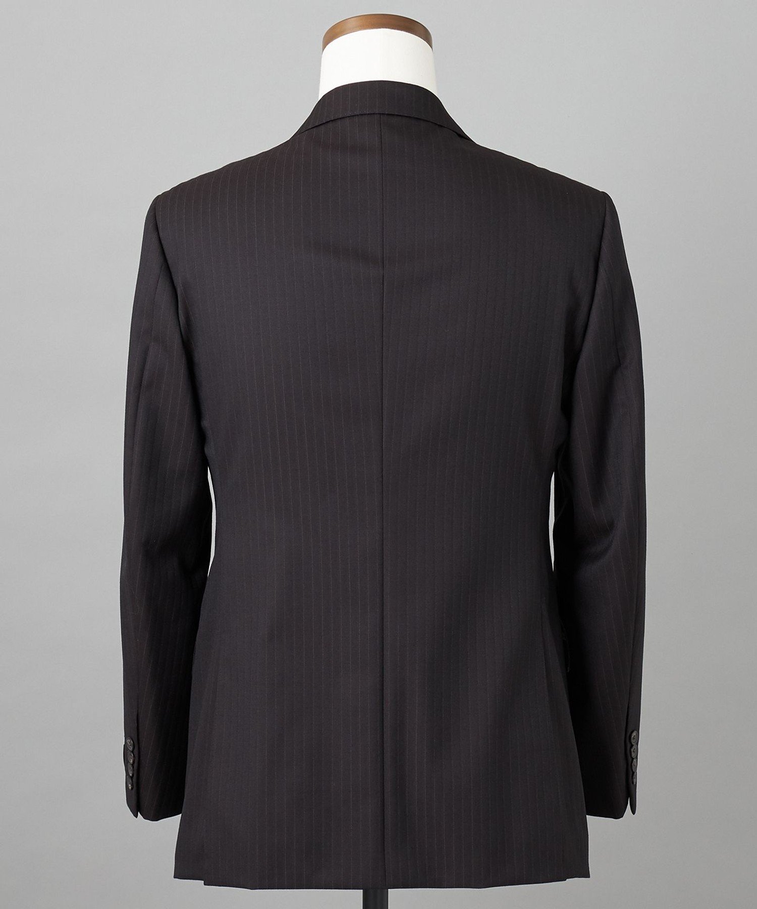 【SALE／20%OFF】GOTAIRIKU シワになりにくい【御幸毛織/みゆきけおり】DRY SPINNER(ドライスピナー)スーツ(ブラウンストライプ) ゴタイリク スーツ・フォーマル セットアップスーツ ブラウン【送料無料】