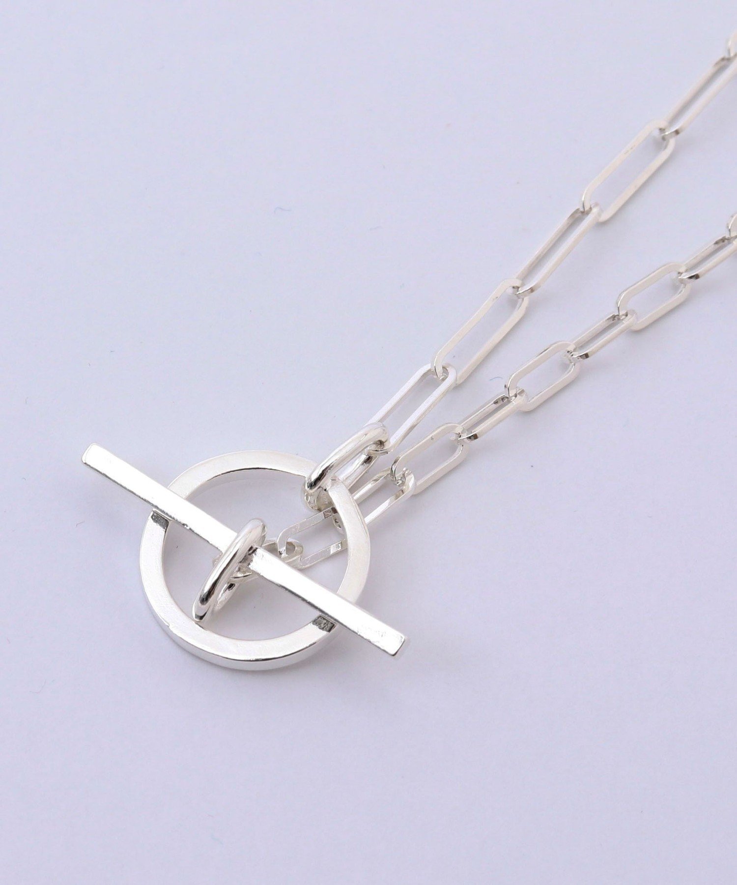 【SALE／36%OFF】grace grace 【grace grace/グラスグラス】コンビチェーンネックレス ノーリーズ アクセサリー・腕時計 ネックレス シルバー【送料無料】のサムネイル