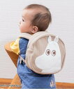 kladskap 【MOOMIN】ムーミンベビーリュック ナルミヤオンライン マタニティウェア・ベビー用品 その他のベビーグッズ ベージュ【送料無料】
