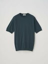 JOHN SMEDLEY 半袖コットンニットTシャツ | KIELL | 30G MODERN FIT ジョンスメドレー トップス ニット【送料無料】