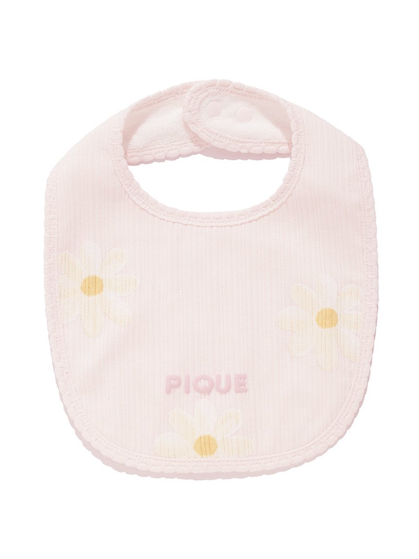 gelato pique 【BABY】デイジー柄スタイ ジェラートピケ マタニティウェア・ベビー用品 スタイ・よだれかけ ピンク