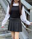 repipi armario ビスチェドッキングブラウス レピピアルマリオ トップス シャツ・ブラウス グレー ブラック【送料無料】