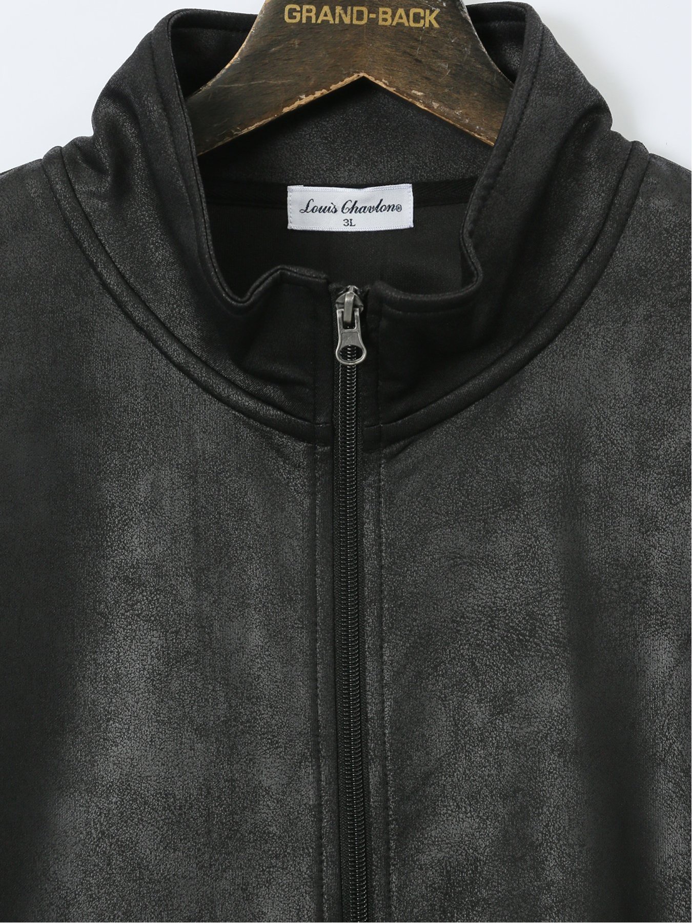 GRAND-BACK 【大きいサイズ】ルイシャブロン/LOUIS CHAVLON ストレッチウォッシャブル スタンドブルゾン 【26SS】 タカキュー ジャケット・アウター ブルゾン・ジャンパー【送料無料】