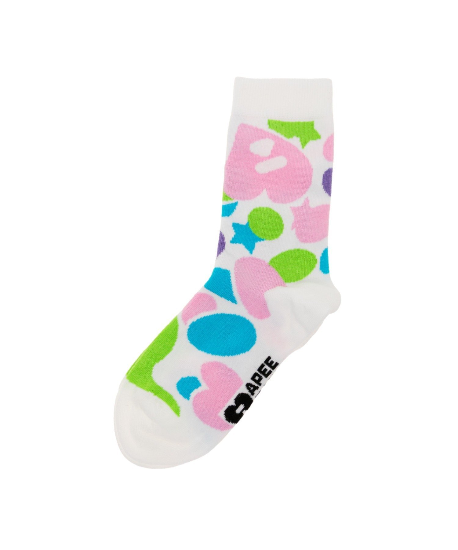 A BATHING APE CAMO SOCKS #3 ア ベイシング エイプ 靴下・レッグウェア 靴下 ピンク