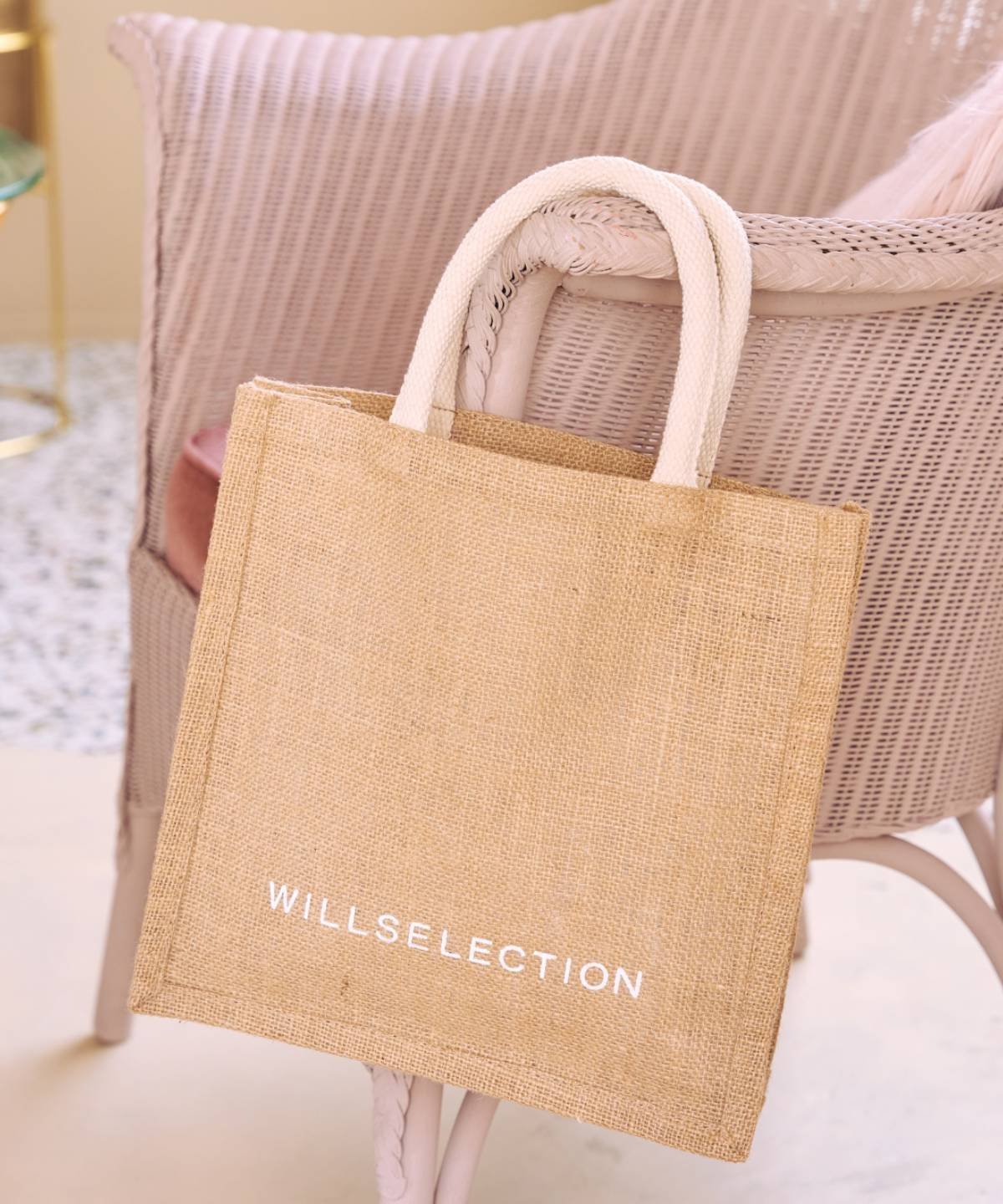 【SALE／47%OFF】WILLSELECTION ジュートバッグ ウィルセレクション バッグ その他のバッグ ベージュ