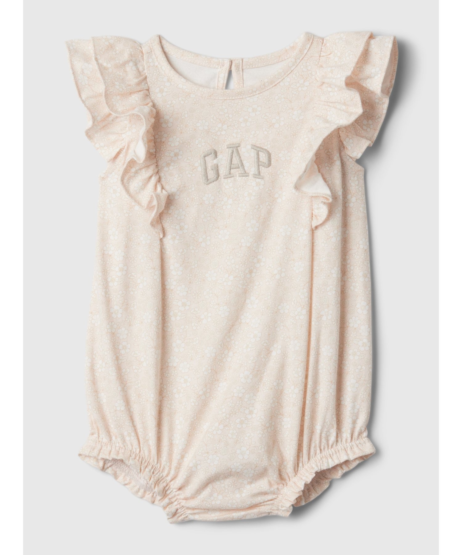 ベビーギャップ　ベビー服 【SALE／40%OFF】GAP (K)GAPロゴ ショートオール (ベビー) ギャップ マタニティウェア・ベビー用品 ロンパース・カバーオール ピンク