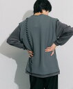 【SALE/62%OFF】SENSE OF PLACE ブランケットステッチVネックベスト センス オブ プレイス トップス ベスト・ジレ ブラック ブラウン ...
