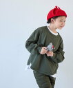 【SALE/40%OFF】LOWRYS FARM USAソデボリュームプルオーバー ローリーズファーム トップス カットソー・Tシャツ グレー ベージュ カーキグリーン