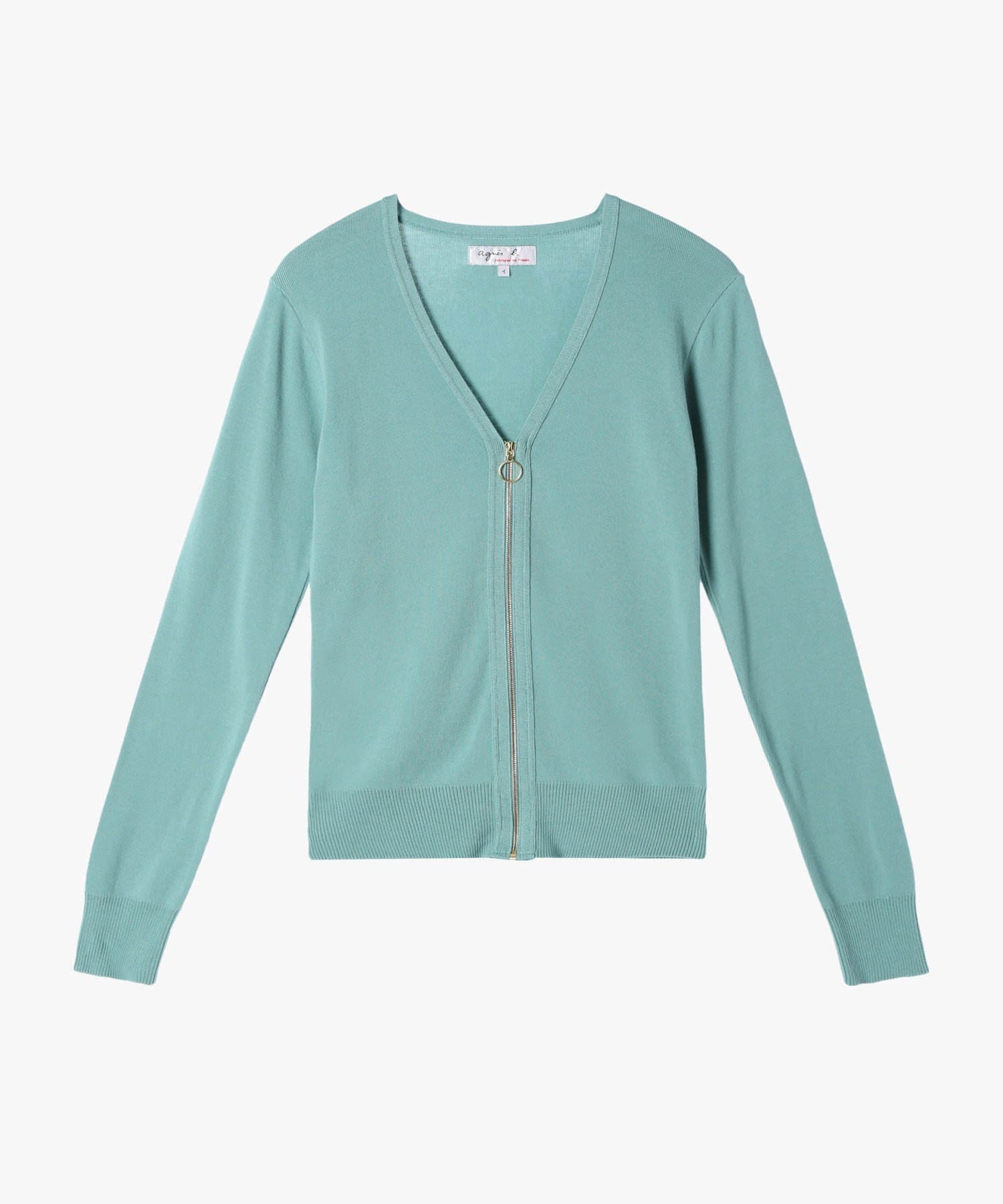 【SALE／55%OFF】agnes b. FEMME J155 CARDIGAN Vネックカーディガン アニエスベー トップス カーディガン グリーン【送料無料】