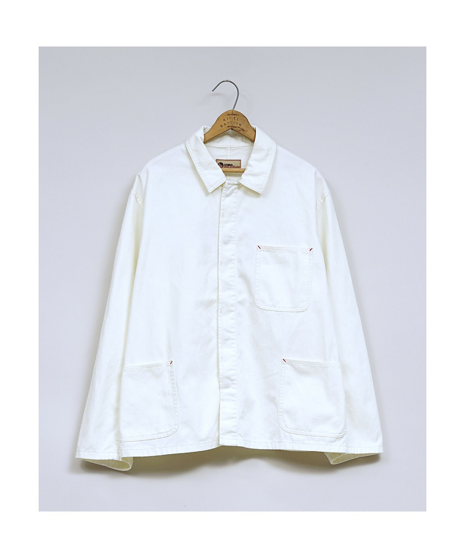 【SALE/30%OFF】Nigel Cabourn UNISEX / ファクトリーコート ナイジェル・ケーボン ジャケット・アウター その他のジャケット・アウター ホワイト ブルー ネイビー【送料無料】