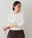【SALE/30%OFF】OPAQUE.CLIP ショートニットカーディガン【UV/洗濯機洗い可】 オペークドットクリップ トップス カーディガン ブラック オ...