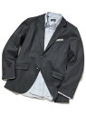 メンズビギ 服 メンズ 【SALE／20%OFF】MEN'S BIGI 【ACTIVE TAILOR】エクストラTRジャージヘリンボーンプリントジャケット＜セットアップ対応＞ メンズ ビギ ジャケット・アウター テーラードジャケット・ブレザー ネイビー グレー【送料無料】