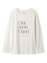 【SALE／20%OFF】gelato pique Oui,レーヨンロゴロンT ジェラートピケ インナー・ルームウェア その他のインナー・ルームウェア ホワイト ピンク ネイビー