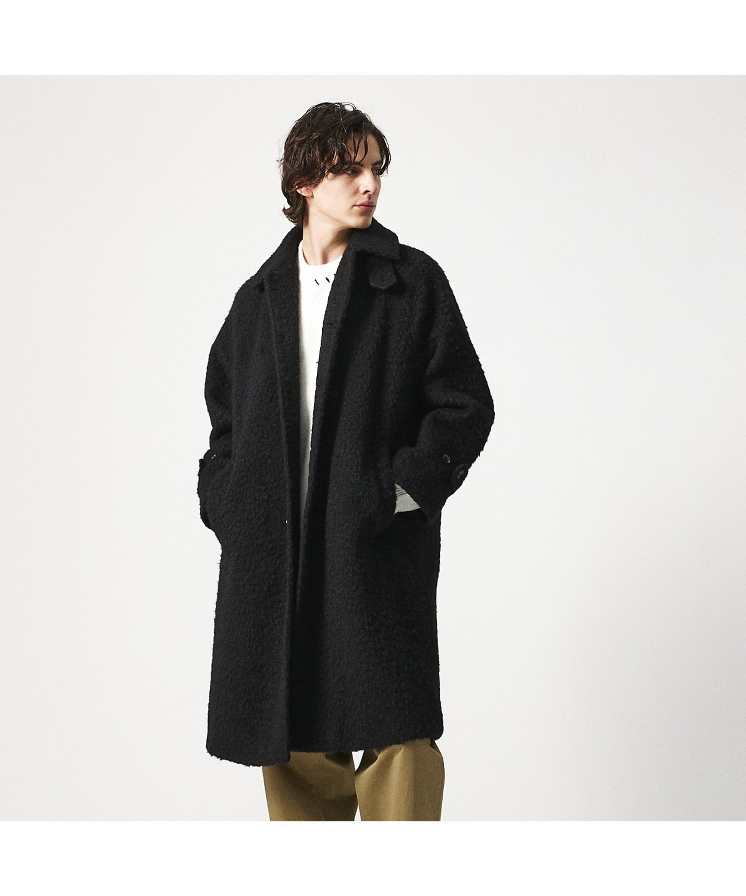 【SALE/50%OFF】ABAHOUSE LASTWORD 【AH ABAHOUSE】バルマカーン シャギー コート アバハウス ジャケット・アウター ステン...