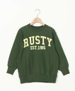 【SALE/40%OFF】RUSTY RUSTY/(K)TO スウェット オーピー/ラスティー/セブンツー トップス スウェット・トレーナー グリーン グレー