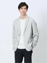 【SALE/30%OFF】TAKA-Q ドビーメッシュ 2ボタン ジャケット タカキュー トップス その他のトップス グレー ネイビー ブルー【送料無料】