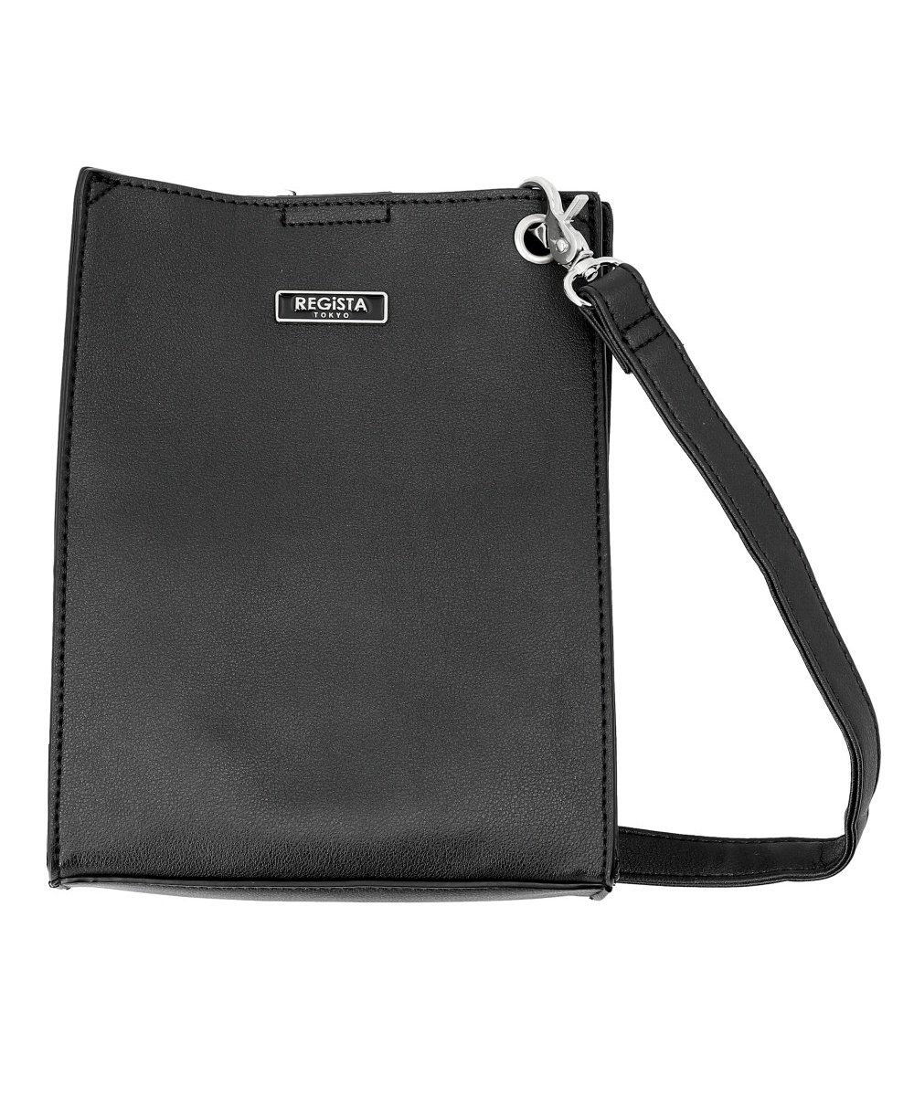 REGiSTA REGiSTA Square Box Shoulder Bag ローラ バッグ ショルダーバッグ ブラック