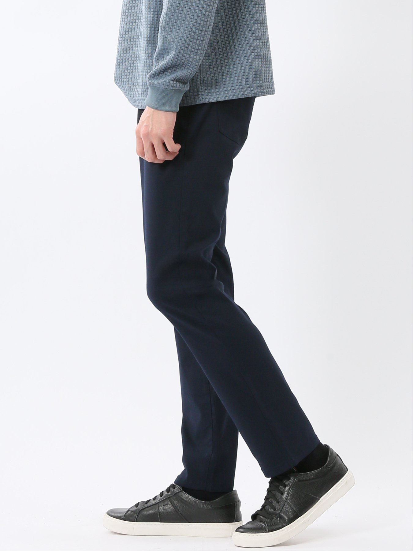 【SALE／15%OFF】TAKA-Q クロスストレッチ スリムパンツ ツイル 【26SS】 タカキュー パンツ その他のパンツ ネイビー【送料無料】