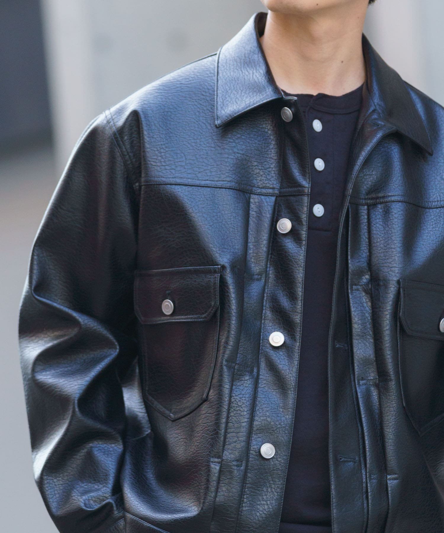 URBAN RESEARCH ITEMS F.L.トラッカージャケット アーバンリサーチアイテムズ ジャケット・アウター ブルゾン・ジャンパー ブラック【送料無料】