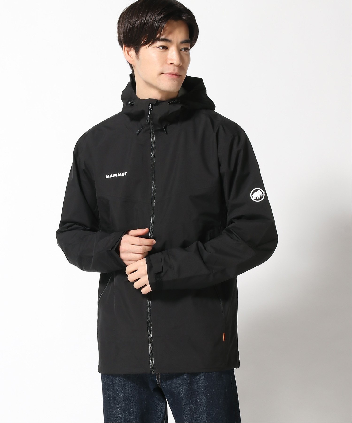 【SALE／20%OFF】MAMMUT 【公式】MAMMUT/マムート コンヴェイ ツアー ハードシェル フーデッド ジャケット アジアンフィット メンズ / Convey Tour HS Hooded Jacket AF Men マムート ジャケット・アウター マウンテンパーカー ブラック ネイビー【送料無料】