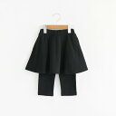 【SALE/23%OFF】branshes 【WEB限定】6分丈無地スカッツ ブランシェス スカート ロング・マキシスカート ブラック ピンク ブルー