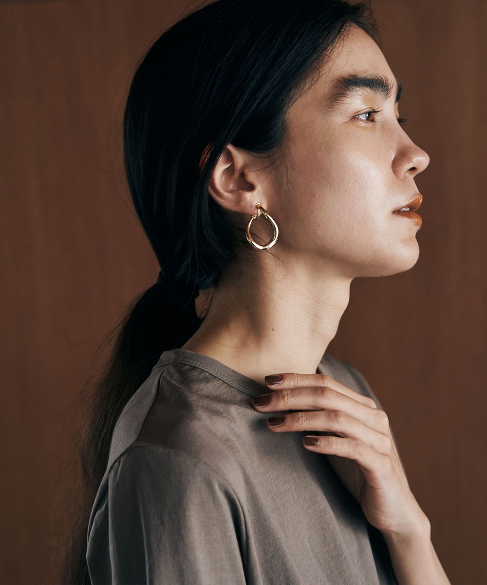 marjour HOOK EARRING マージュール アクセサリー・腕時計 イヤリング・イヤーカフ ゴールド シルバー