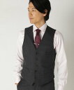 【SALE/30%OFF】CROWDED CLOSET マイクロチェックベスト/別売りスーツセットあり メンズ ビギ スーツ・フォーマル セットアップスーツ グ...