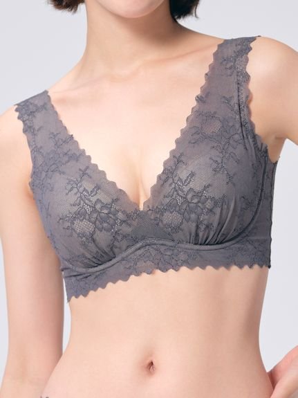 【SALE／20%OFF】Ballelite ノットタイトブラレット バレリット インナー・ルームウェア ブラジャー グレー ベージュ