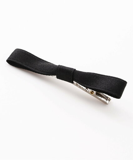 FReePLACe FReePLACe/(W)スリムリボンヘアクリップ ミニョントレフル ルームヨンマルサンセレクティッド ヘアアクセサリー バレッタ・ヘアクリップ・ヘアピン ブラック FReePLACe FReePLACe/(W)スリムリボンヘアクリップ ミニョントレフル ルームヨンマルサンセレクティッド ヘアアクセサリー バレッタ・ヘアクリップ・ヘアピン ブラック