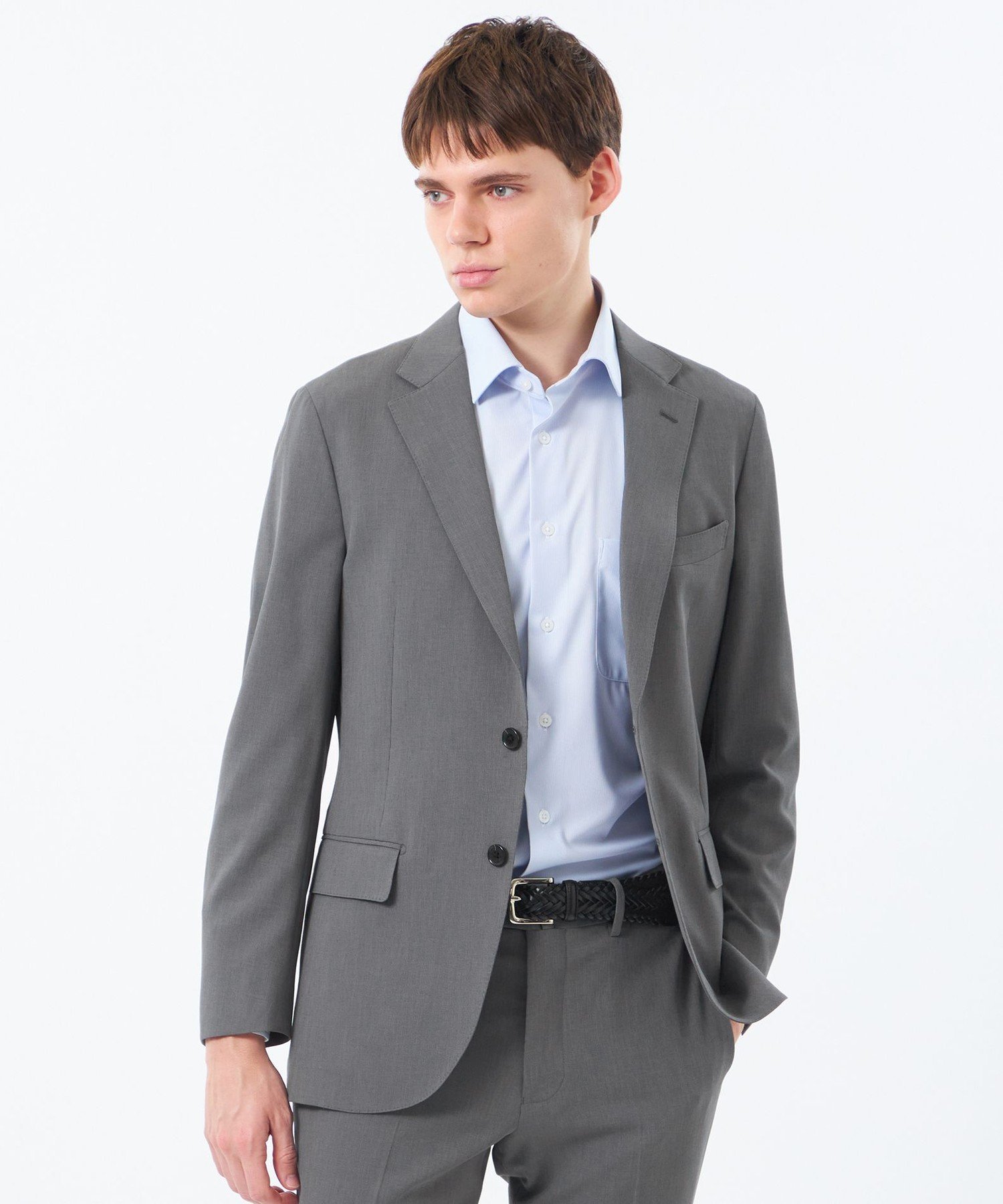 MACKINTOSH PHILOSOPHY トロッター ジャケット#070 ハイストレッチメッシュ マッキントッシュ フィロソフィー ジャケット・アウター テーラードジャケット・ブレザー グレー ブルー ネイビー【送料無料】