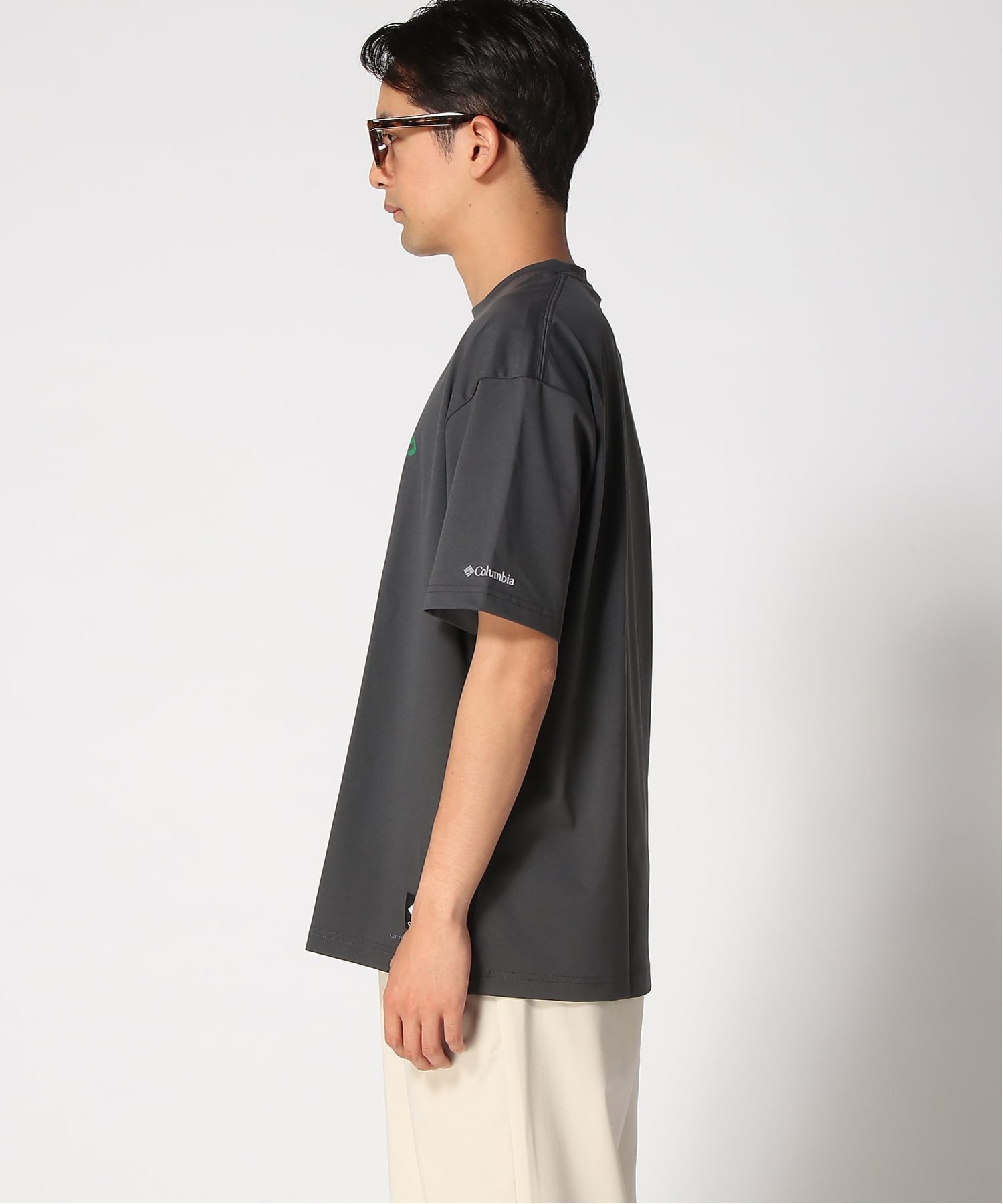 Columbia/(M)LittleBearRock SS TEE 半袖Tシャツ スラッシャー バイ リフルページ トップス カットソー・Tシャツ ブルー ブラック