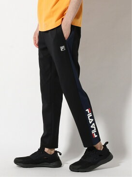 FILA FILA/(M)ジャージ切替テーパードパンツ ニッキー スポーツ/水着 ジャージ ネイビー ブラック【送料無料】